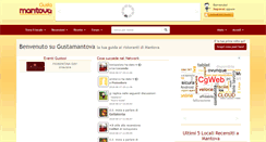 Desktop Screenshot of gustamantova.it